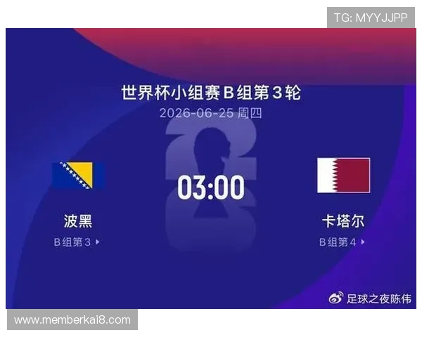 世界杯波黑对阵卡塔尔净胜球形势最新分析与晋级形势展望